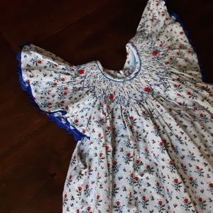 Lightweight smock floral